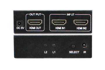 2 X 1 HDMI Switch IR Remote