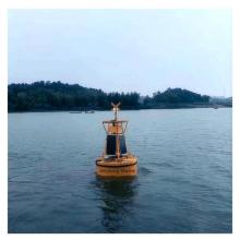 Steel Floating Buoy with Solar Marine Lantern and Weight