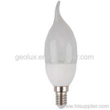 2w Candle Tail Ceramic Led Bulb?