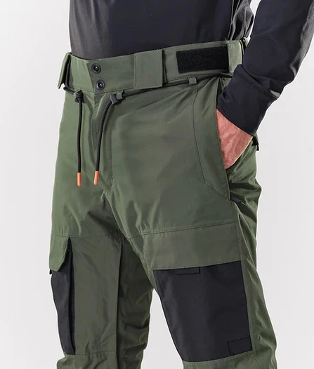 High Quality Waterproof 15000mm Windbreaker Trousers High Waist Snowboard Mens Pants