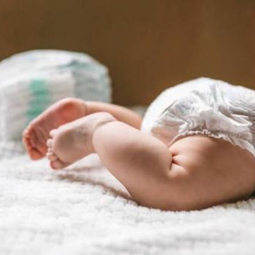Fralda de bebê recém-nascido descartável ultrafino