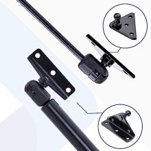 Black 10MM Ball Stud Mounting Bracket for Gas Struts