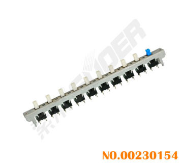 Push button foot switch