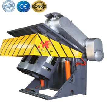 Intermediate frequency Induction copper scrap melting pot