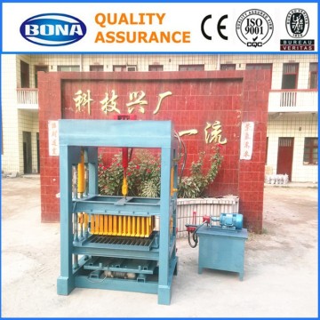 manual interlocking block machine