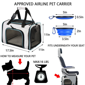 Small Luxury Pets Travel Carry Bag