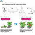 Lampada per coltivazione a spettro completo per piante interne idroponiche