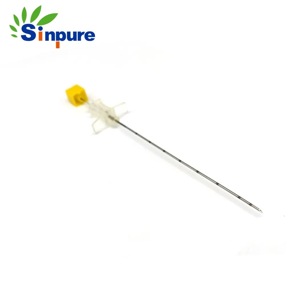 Provide Reusable Copper Large Round Knurled Hub Surgical Stainless Steel Needle