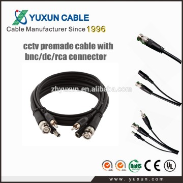 easy installation customized cctv extension cable