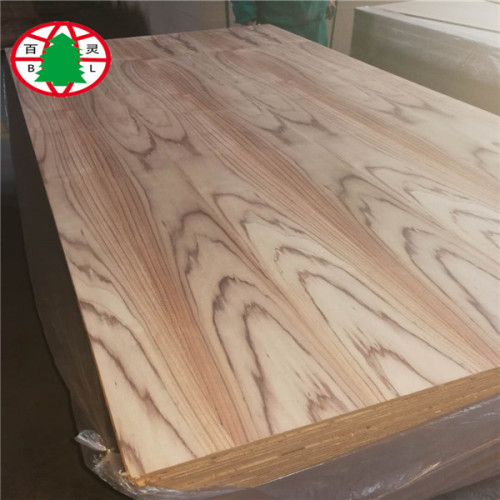 Furniture veneer mdf 14mm with natural wood veneer