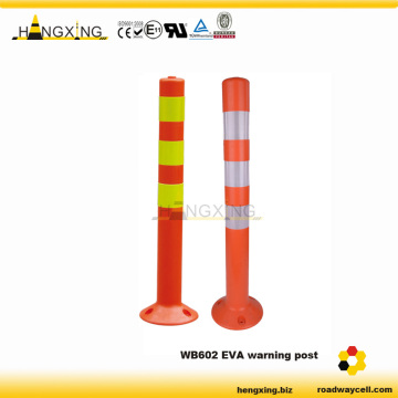 WB602 reflective flexible traffic safety warning plastic post