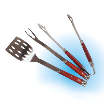 3pcs BBQ set of POM handle