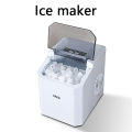 Compact Desktop Ice Maker, Smart Auto Cube Ice & Drinking Water All-in-One for Home Use