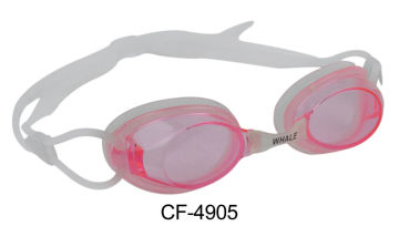 Mirror Hagrid Racing Swimming Goggles , Junior Swim Goggles With Wide Peripheral Lens