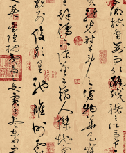 Simple modern new Chinese style wallpaper