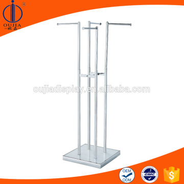 merchandise metal display stand/custom metal stand/coat rack stand