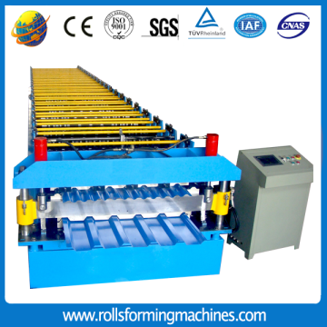 Sheet metal roll forming machines