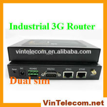 Dual sim 3G router/ 3G router for industrial