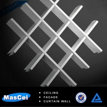 Open grid suspended ceiling tile