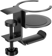 2022 Cup Headphone Stand Holder: Combining Cup Holder, Stand, Cable Clip, and Workspace Organization for Enhanced PC Gaming Experience