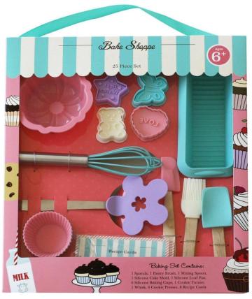 Children Gift Box Silicone Kids Baking Tools Kits