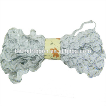 Personalized woven glitter ribbon