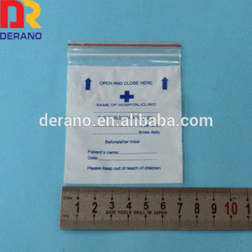 ldpe pharmacy medicine bags