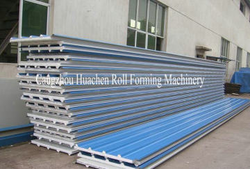 full-auto heat retaining sandwich panel production line