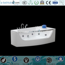 Freestanding deep soaking acrylic air whirlpool bathtubs