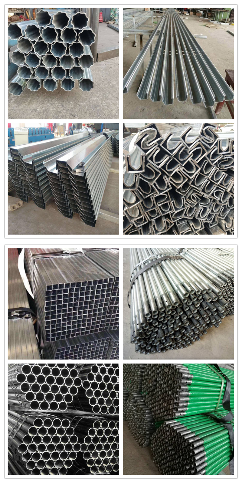 Carbon Steel Seamless Pipes special shaped pipe for Greenhouse