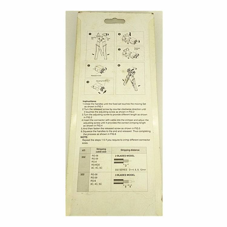CCTV Compression coaxial crimper f connector crimp Tool for Waterproof F Connectors rg6 crimping tool(T5081)