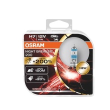OSRAM Night Breaker H7 64210NB200 - 200% Brighter Headlight