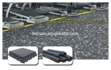Tasteless sport rubber epdm floor/Speckled Rubber Floor/gym rubber floor