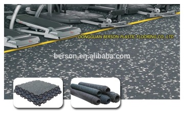 Tasteless sport rubber epdm floor/Speckled Rubber Floor/gym rubber floor