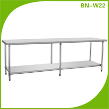 Stainless Steel Industrial Long Kitchen work bench,table