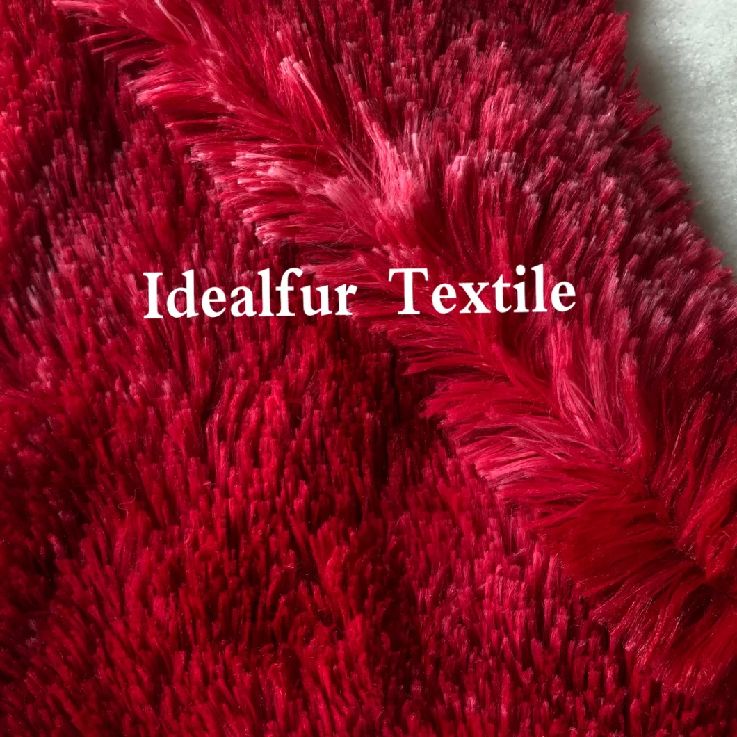 Soft Long Pile PV Plush Fur/Imitation Fur