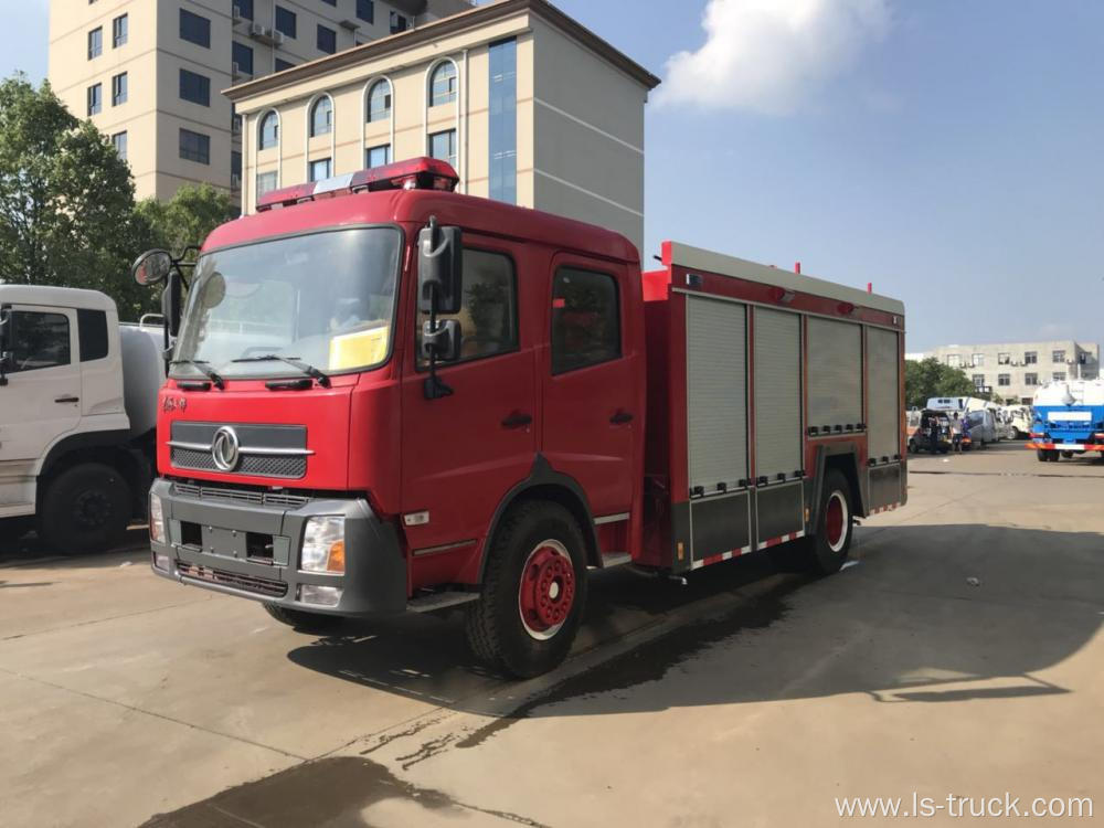 Dongfeng forest fire truck 4x4 drive Cummins engine