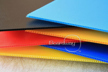Bottom price white polypropylene corrugated sheet