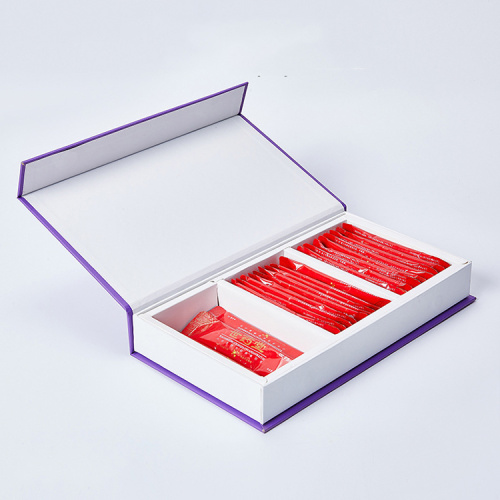 Caja de regalo magnético de empaque de papel de cartón