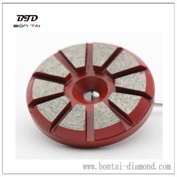 10-seg diamond grinding pad for STI floor grinding machine