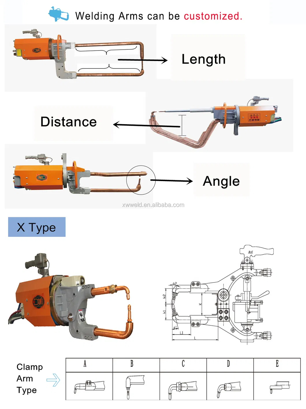 Easy to Operate Resistance Integrated Gun Type Suspension Spot Welding Machine