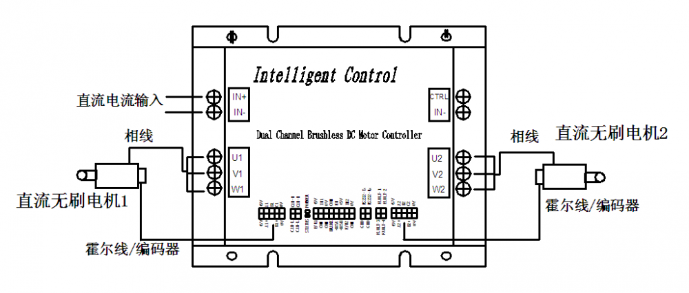 24V Bldc Servo Motor Controller