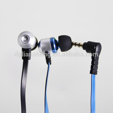 Handsfree Telephone Headsets with Mic Bicolour PVC Wire