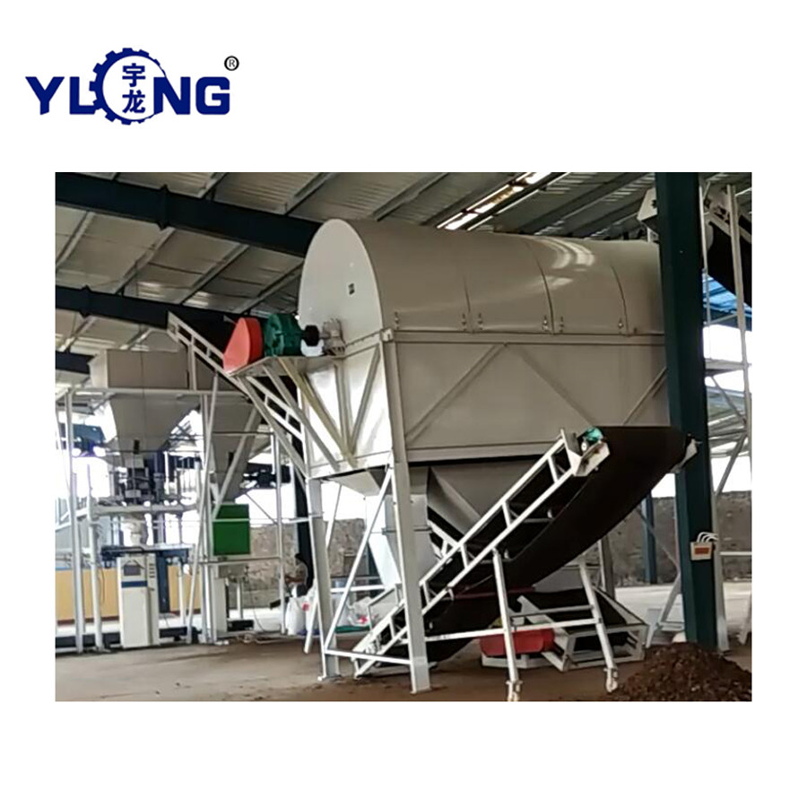 بيع آلة الحبيبات الكتلة الحيوية YULONG 6th XGJ850 2.5-3.5T