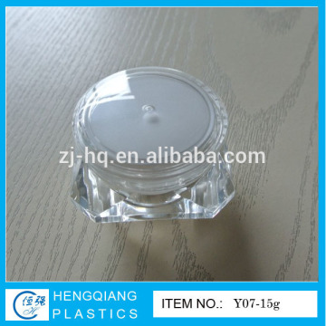 Acrylic Cosmetic Packaging Cream Jar, Plastic Cosmetic Packaging Cream Jar