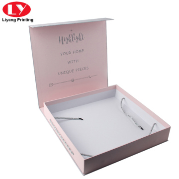 Clothing Carton Box Packing Printing With Handle