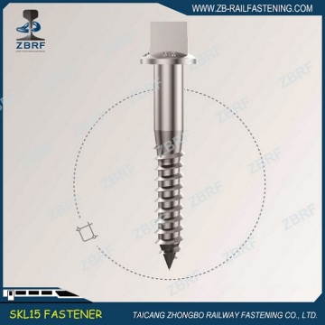 15/16X6-1/2" Washer Head Sleeper Screw Spike