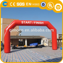 Personal customized logo inflatable advertisement arch 2016 start finsh archway for sale inflatable air closure arch