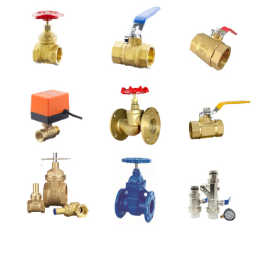 Brass Ball Valves for PEX Fittings - Full Port Stop Shutoff Valves