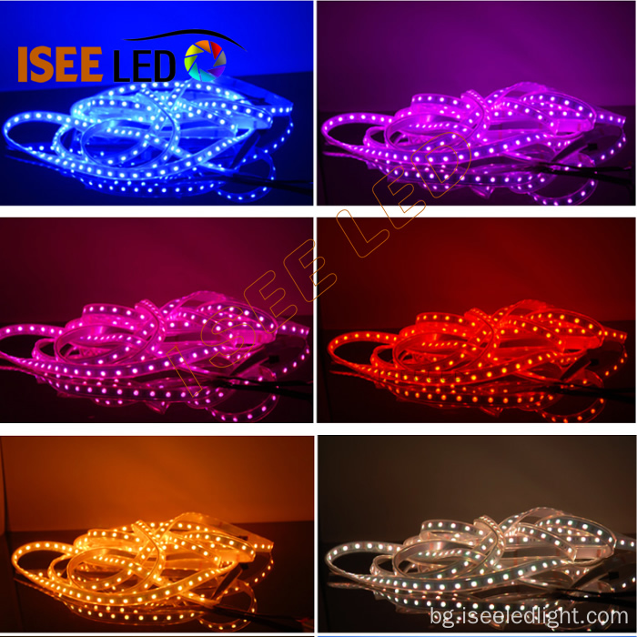 Безопасност високо квалифицирана RGB LED лента светлина